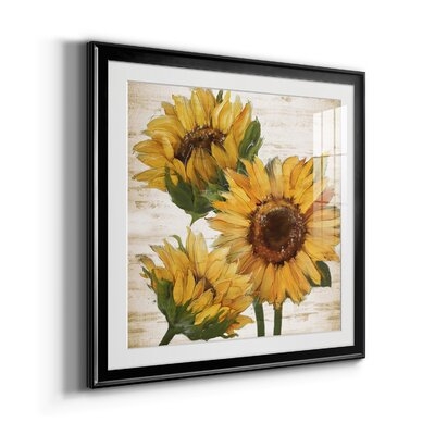 Sunflower Summer I-Premium Framed Print - Ready To Hang - Image 0