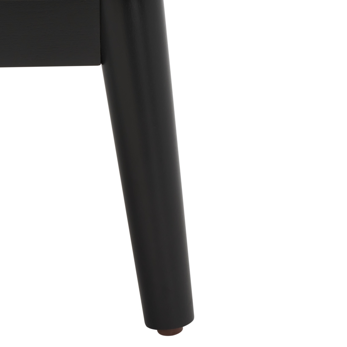 Baisley 2 Drawer Rattan Nightstand - Black - Safavieh - Image 4