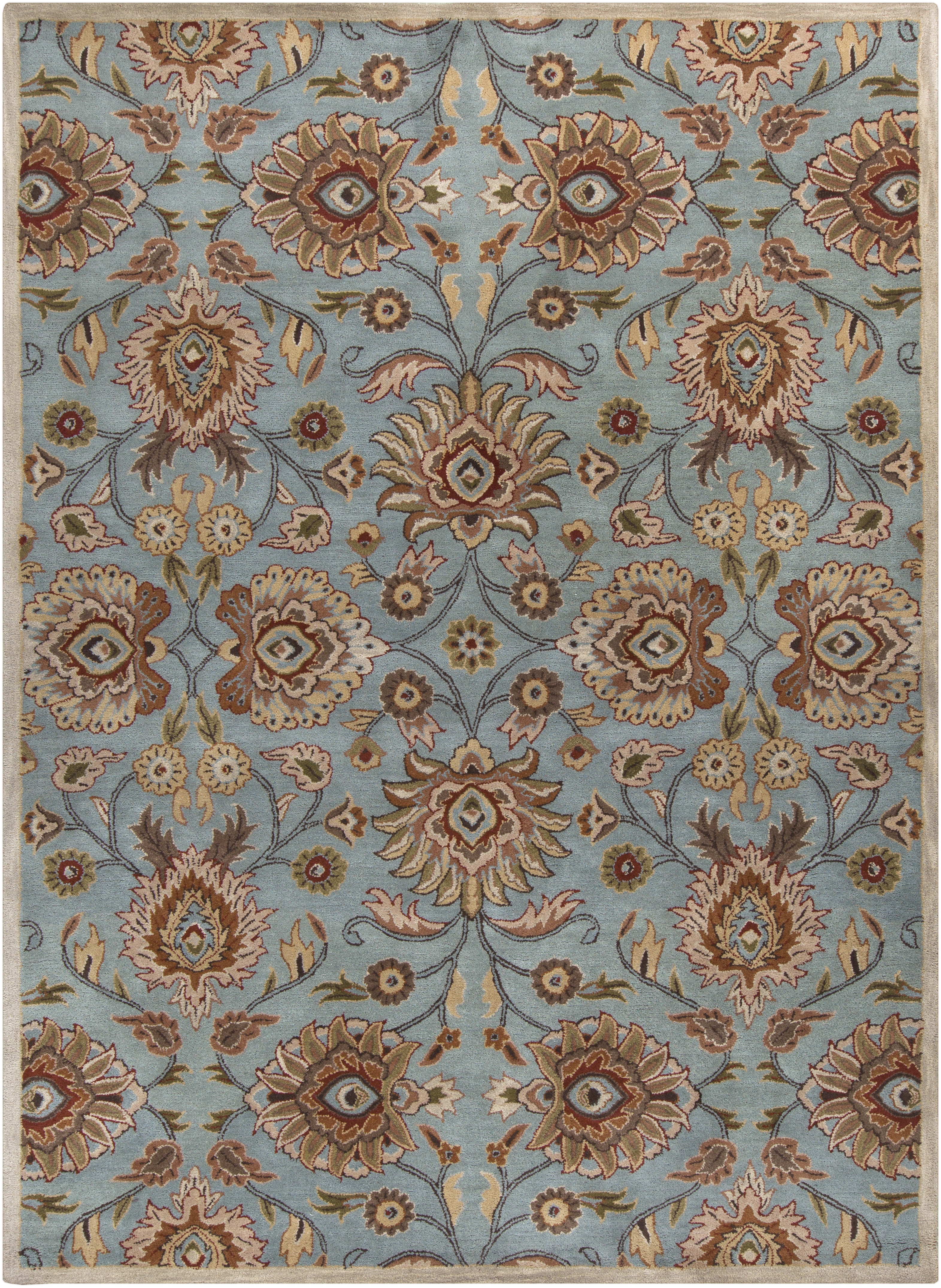 Caesar Brown Indoor 6' x 9' Handmade Rug - Image 0