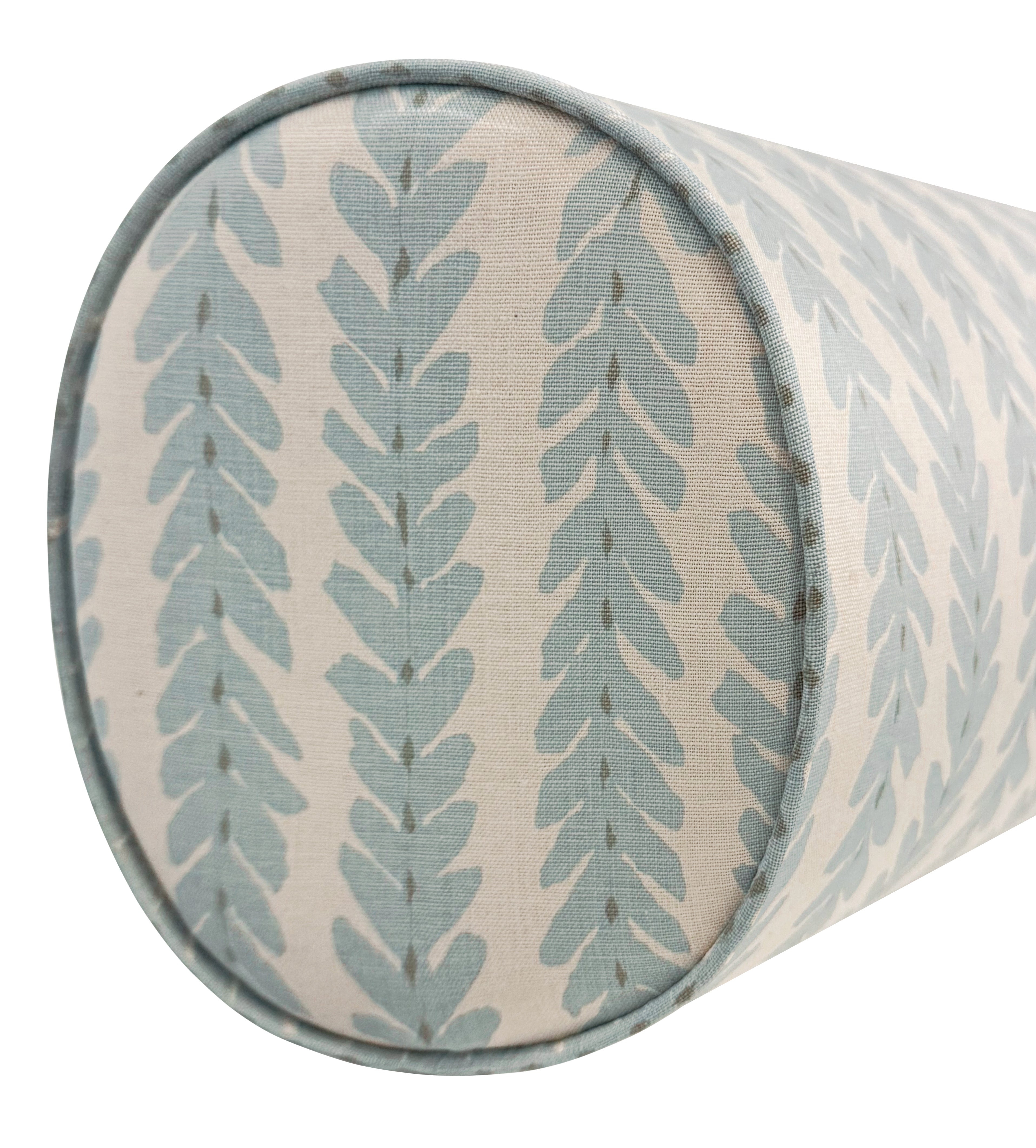 THE BOLSTER :: WOODPERRY // BLUE | SCHUMACHER - TWIN // 9" X 24" - Image 3
