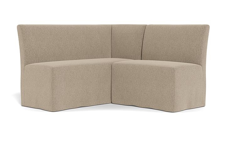 Dorian Slipcovered Petite Left Banquette - Image 2