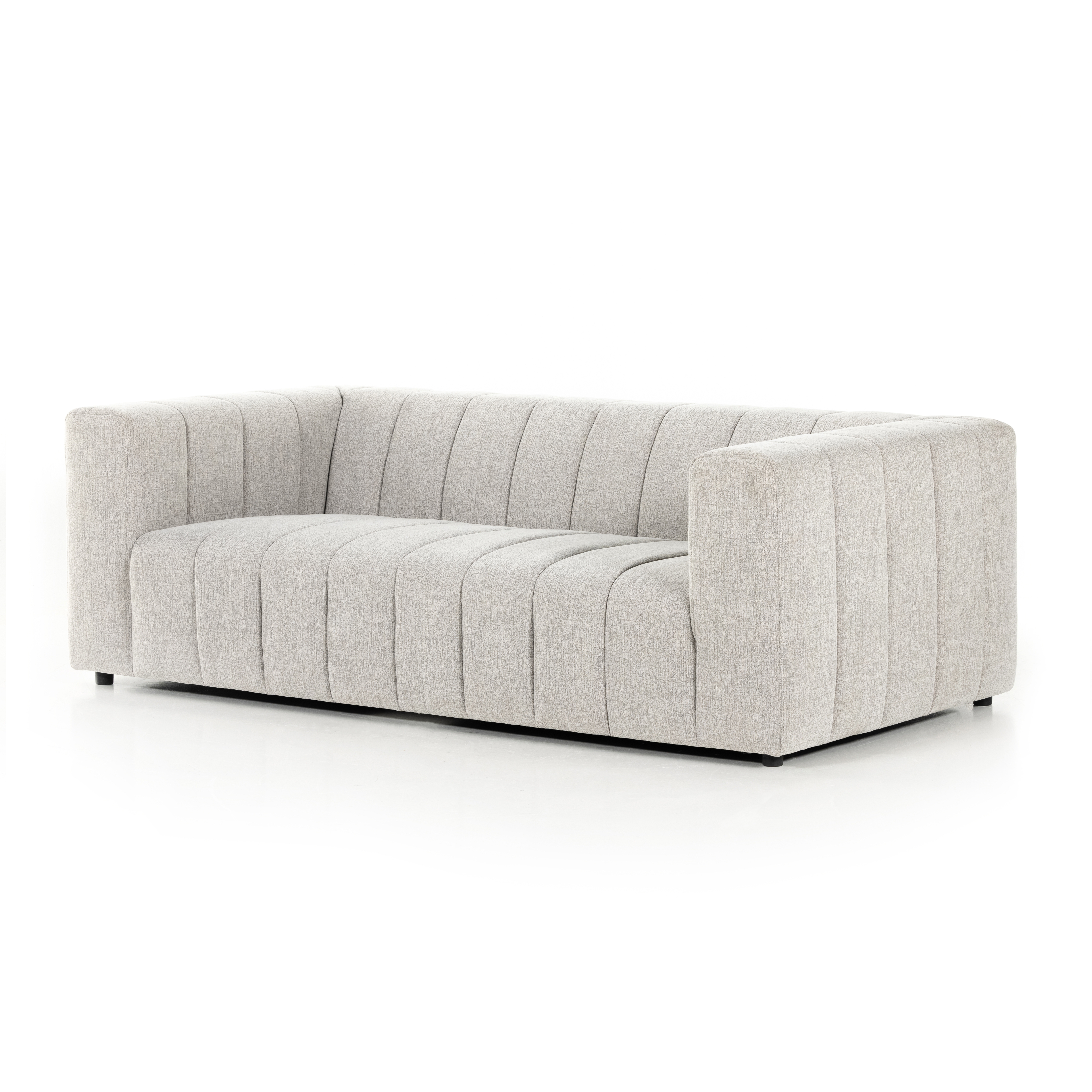 Langham Channeled Sofa - Napa Sandstone - Image 0