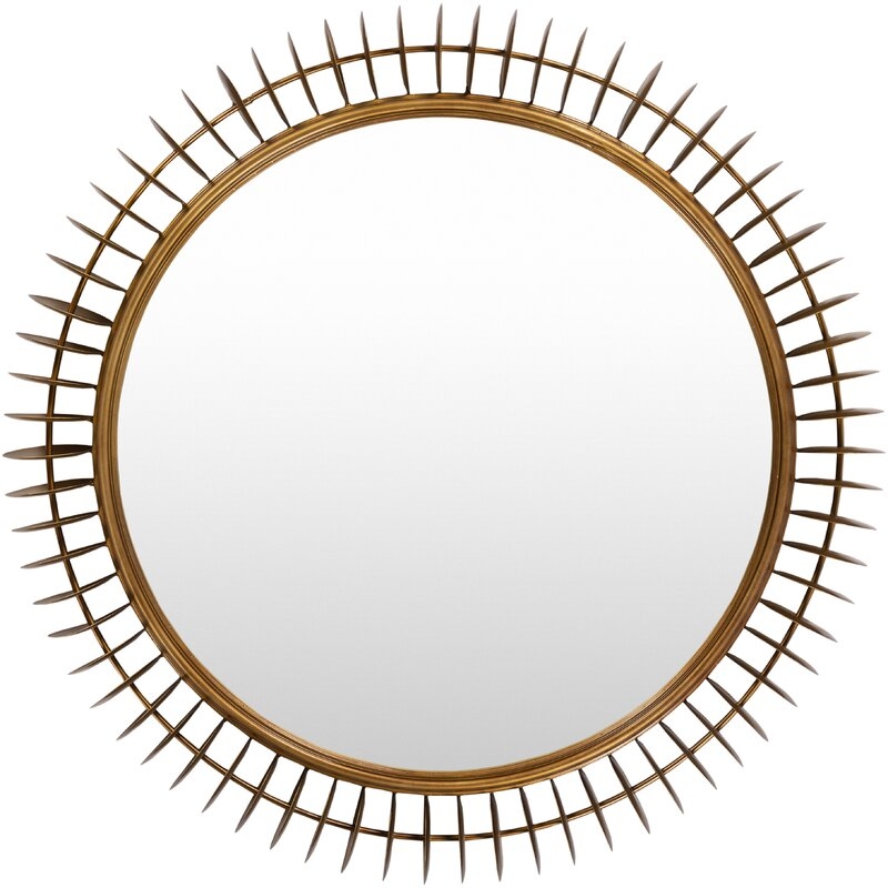 Mitzi Modern Gold Mirror - Image 0