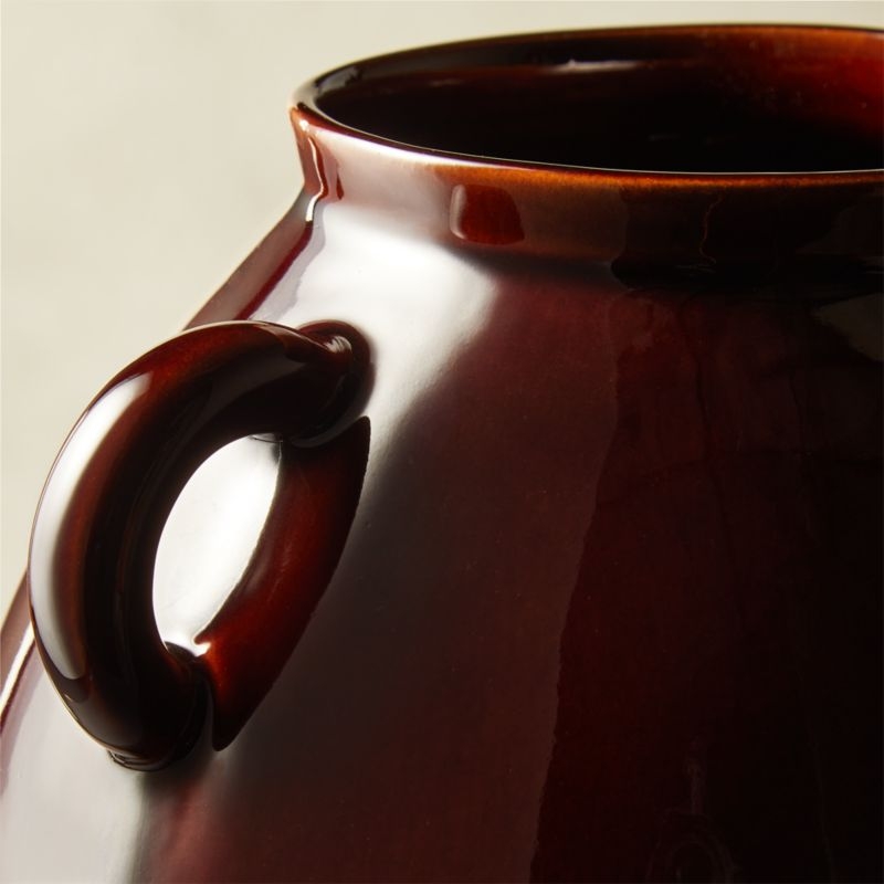 Amara Deep Red Vase - Image 2