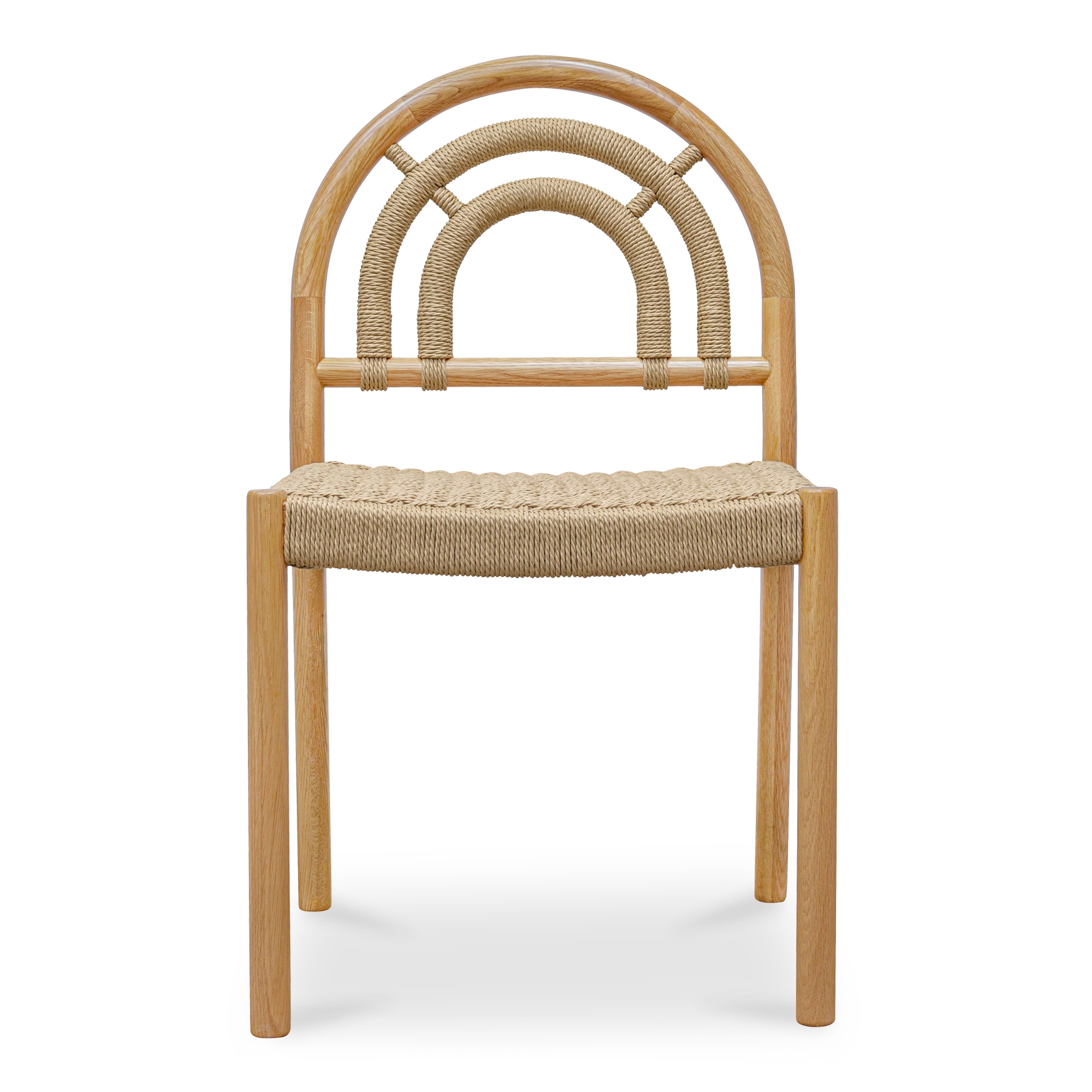 Avery Dining Chair Natural – Set Of Two - Image 10