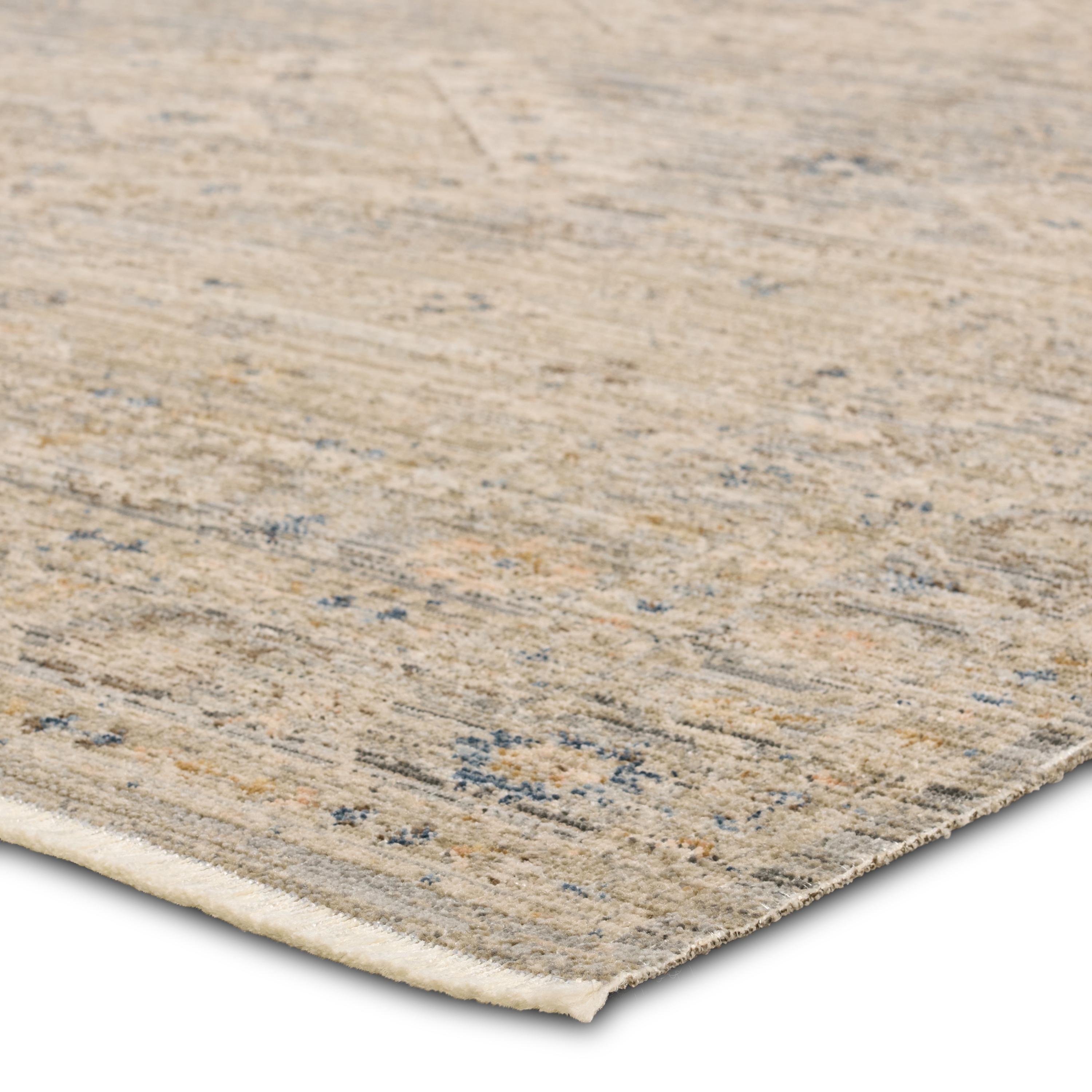 Lave TEJ02 Outdoor Medallion Tan Area Rug (8'6"x11'6") - Image 1