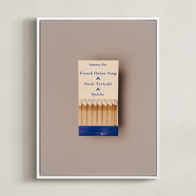 Famous Food Blue Limited Edition Fine Art Print 2 - Image 0