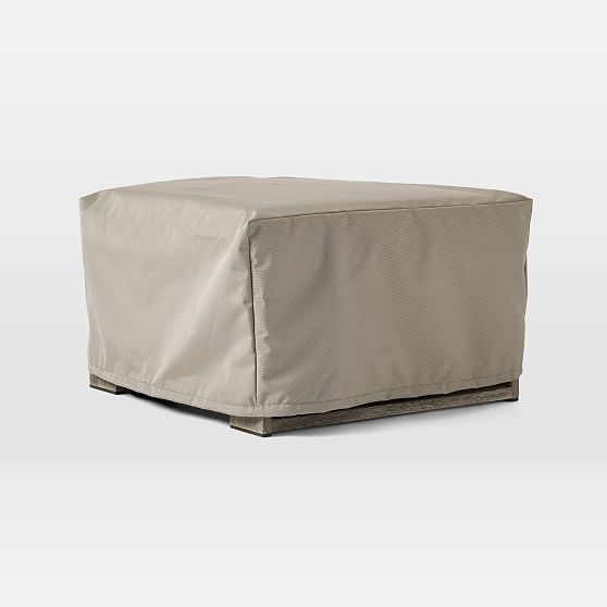 OPEN BOX: Universal Outdoor Furniture Covers, Ottoman Cover, Large - Image 0