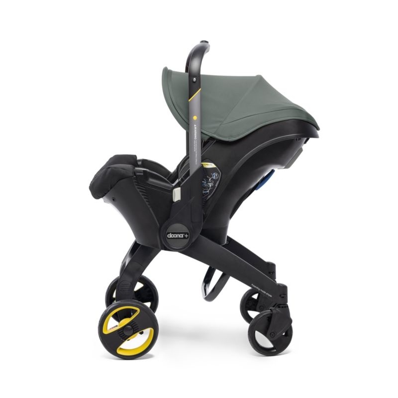 Doona ™ Slate Green Compact Infant Car Seat & Stroller with Base - Image 2