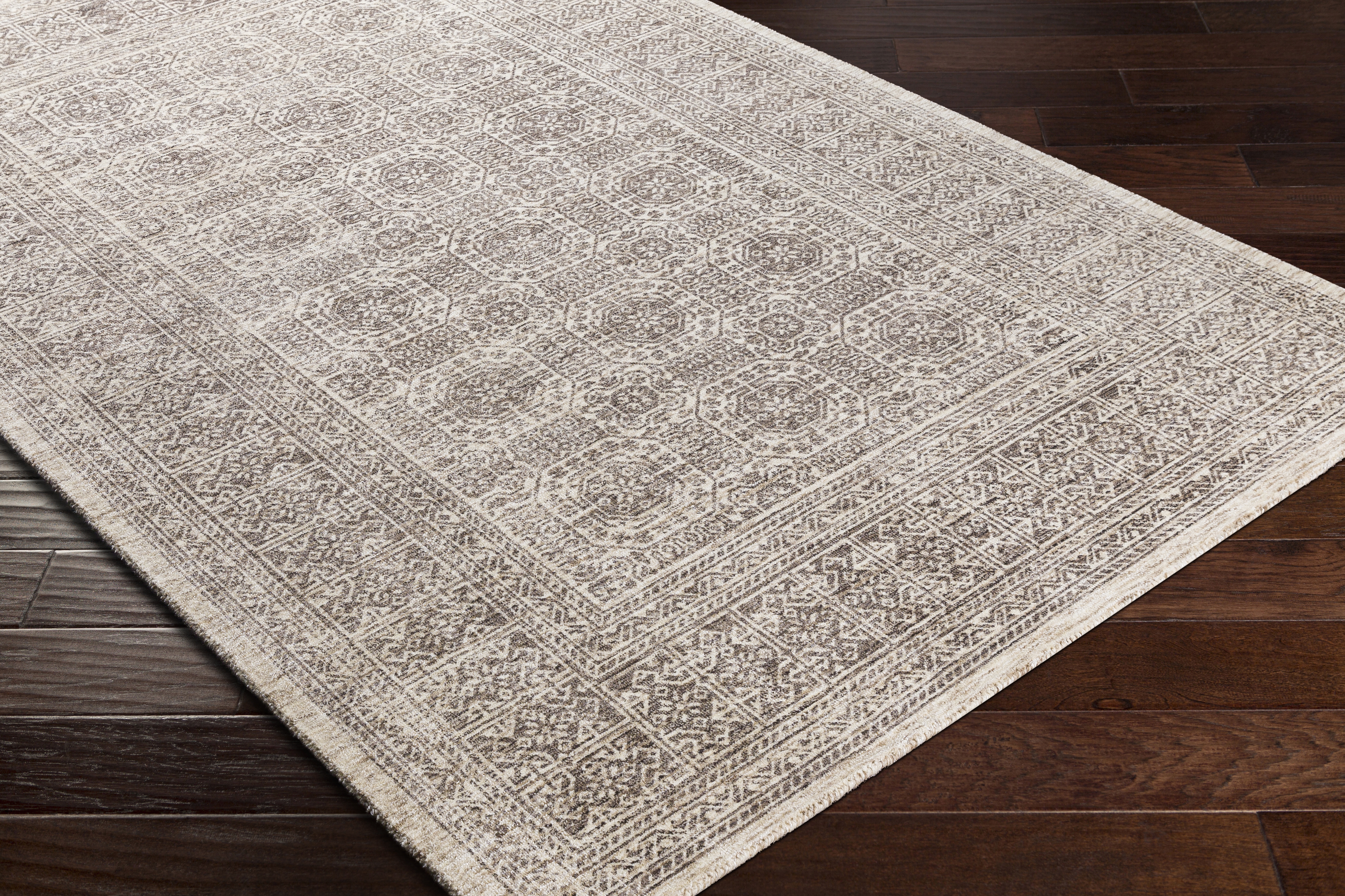 Wembley Gray Indoor 2' x 3' Handmade Rug - Image 6