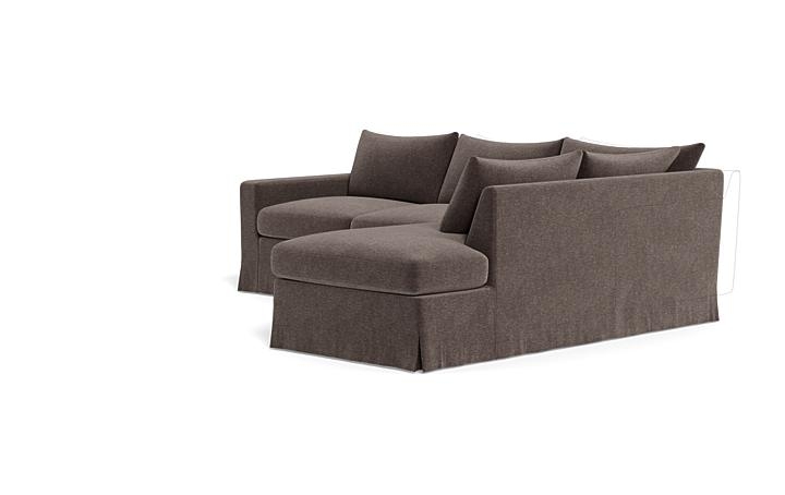 Sloan Slipcovered 3-Seat Right Bumper Sectional - Image 2