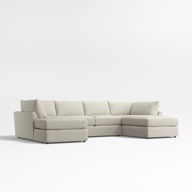 Lounge Classic 3-Piece U-Shaped Sectional Sofa - Image 1