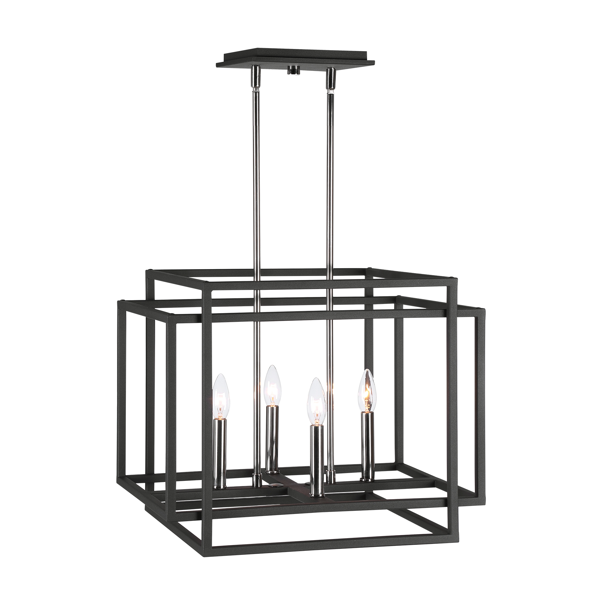 Quadrangle 4 Light Pendant - Image 4