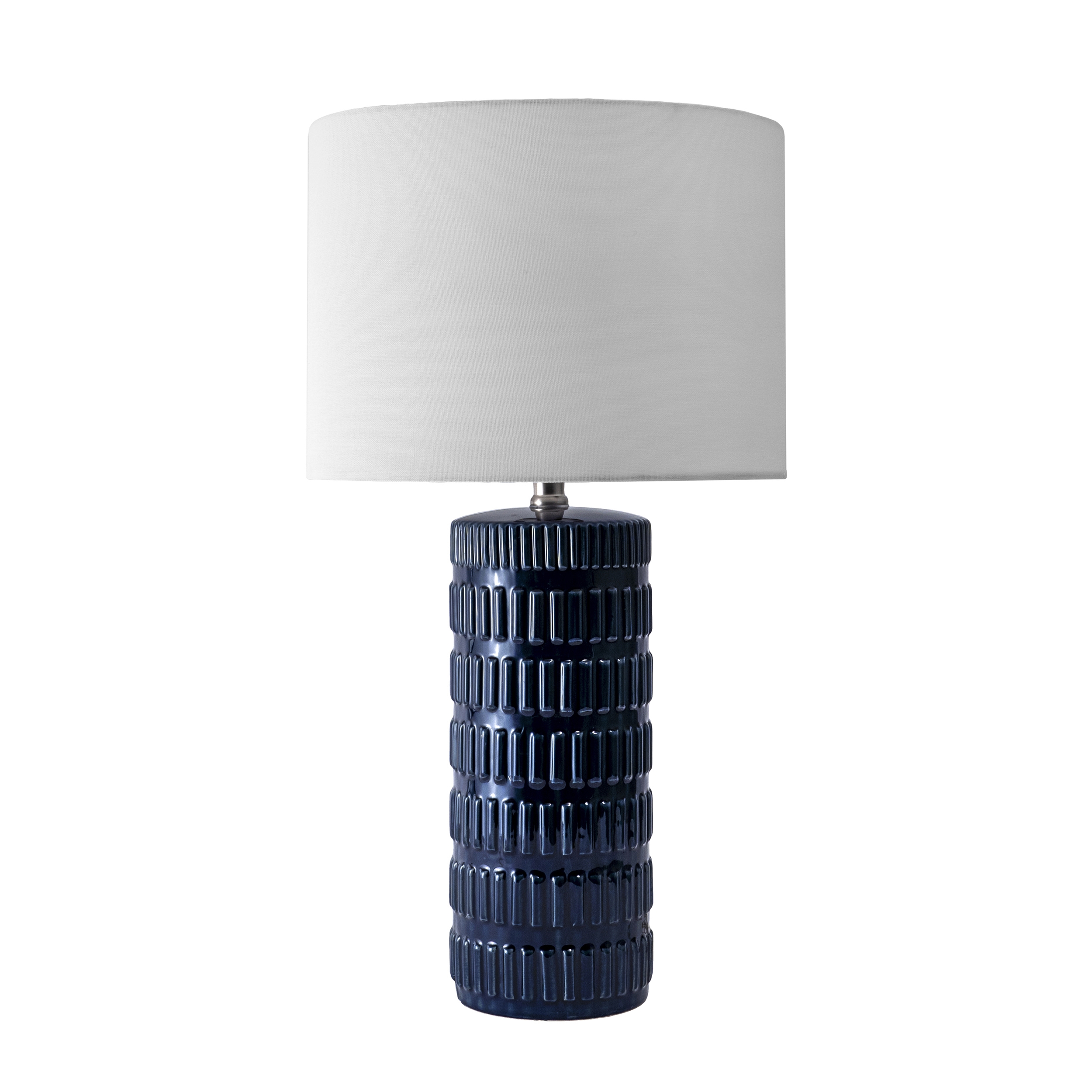 Franklin Ceramic Table Lamp, Blue - Image 0