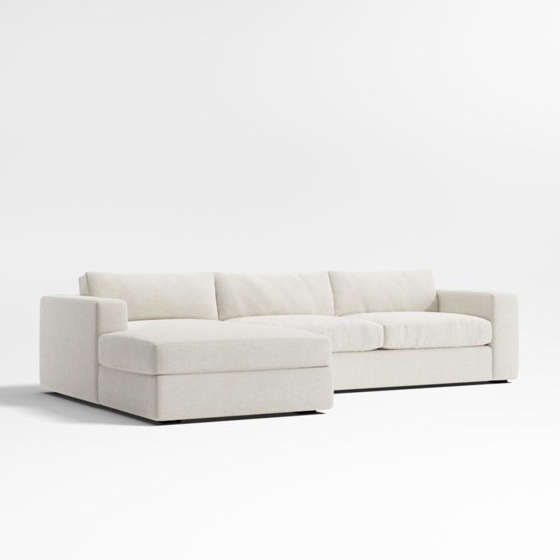 Oceanside Deep 2-Piece Chaise Sectional Sofa - Image 5