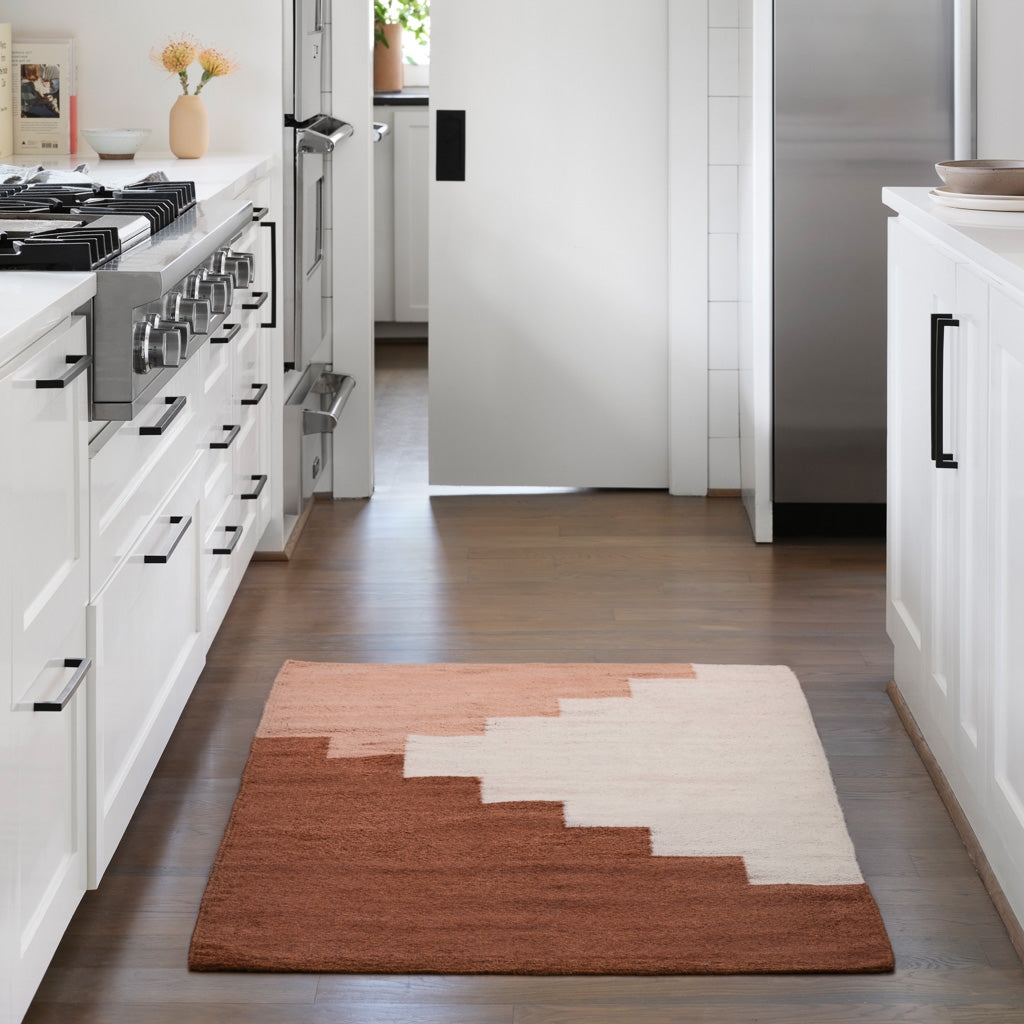 The Citizenry Agustin Handwoven Accent Rug | 3' x 5' | Dusty Rose - Image 2