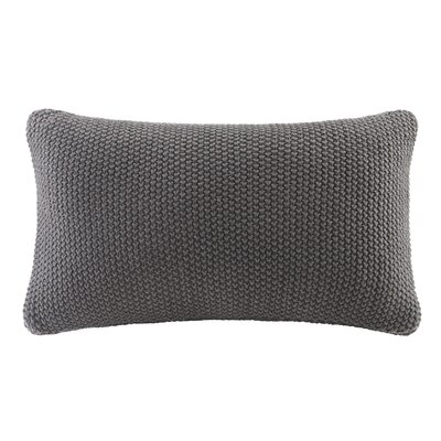 Caronni Knit Lumbar Pillow Cover - Image 0