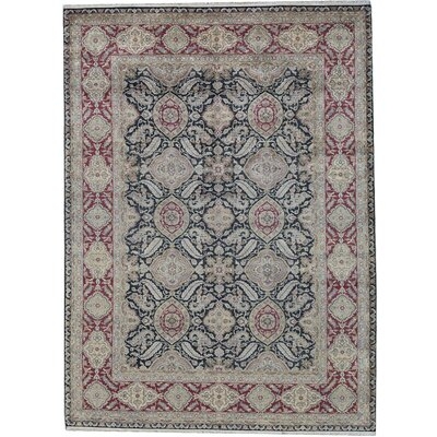 One-of-a-Kind Mountain King Hand-Knotted Red 10'1" x 13'8" Wool Area Rug - Image 0