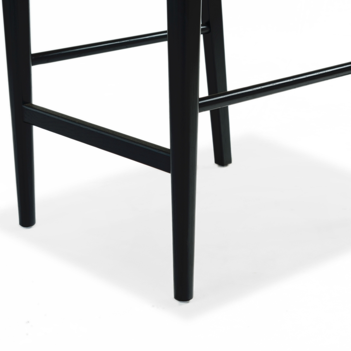 Cody Rattan Counter Stool - Black / Natural - Image 7
