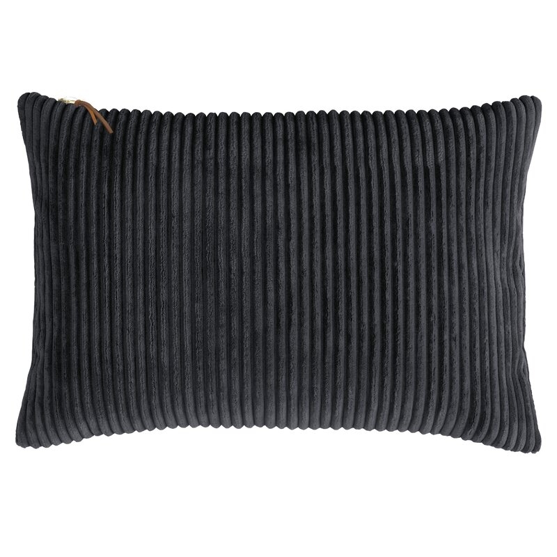 Breckenridge Lumbar Pillow Color: Black - Image 0