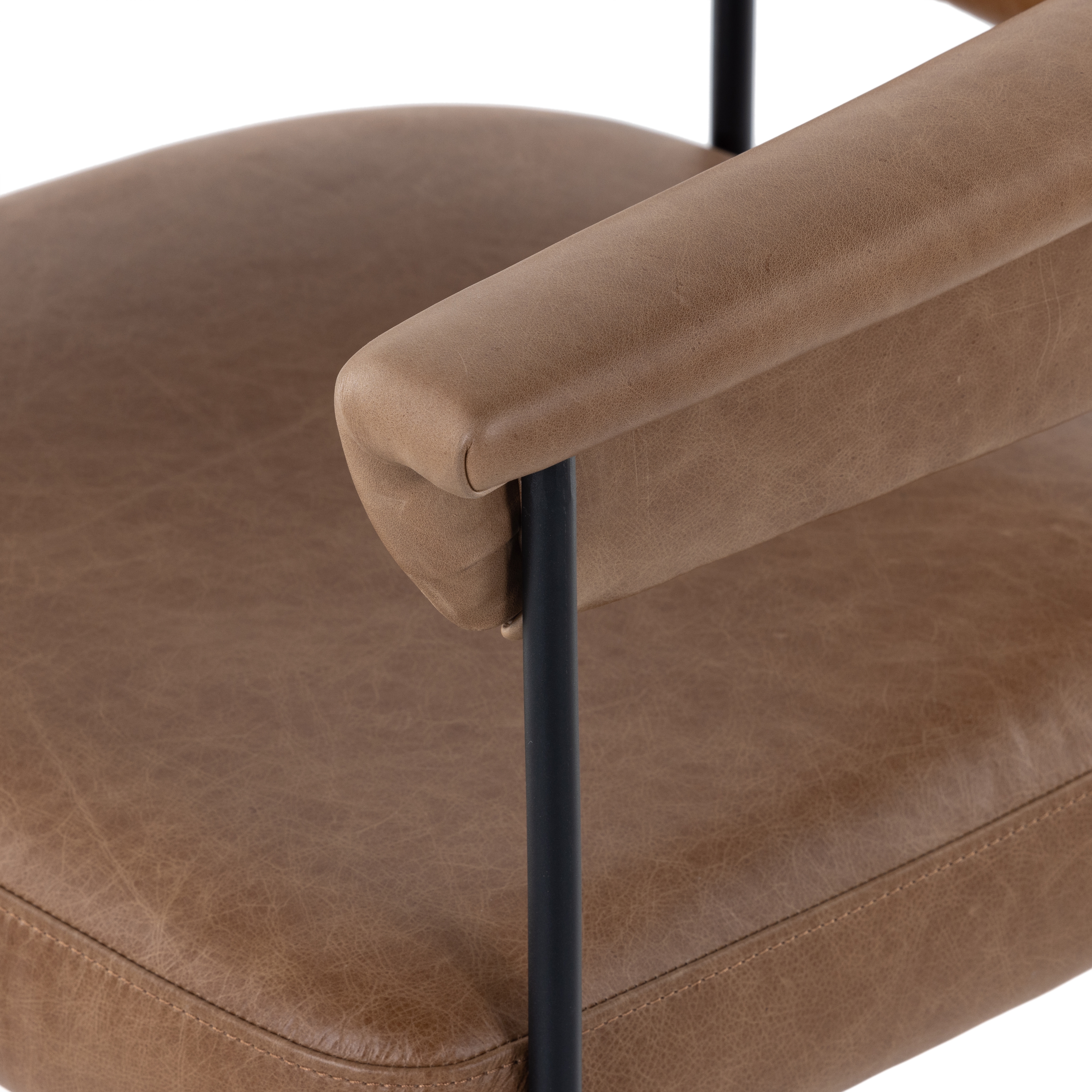 Carrie Bar + Counter Stool - Chaps Saddle - Image 8