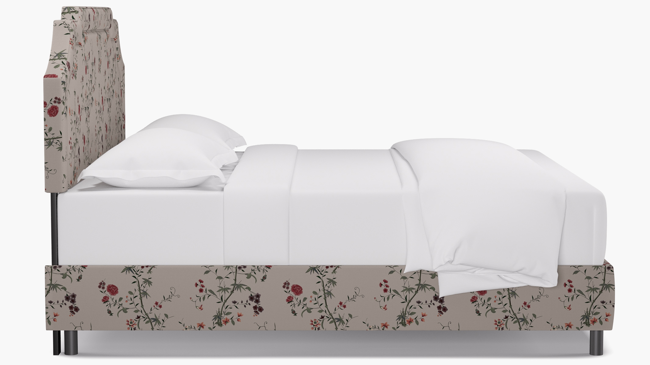 Art Deco Bed, Multi Bamboo Garden, King - Image 2