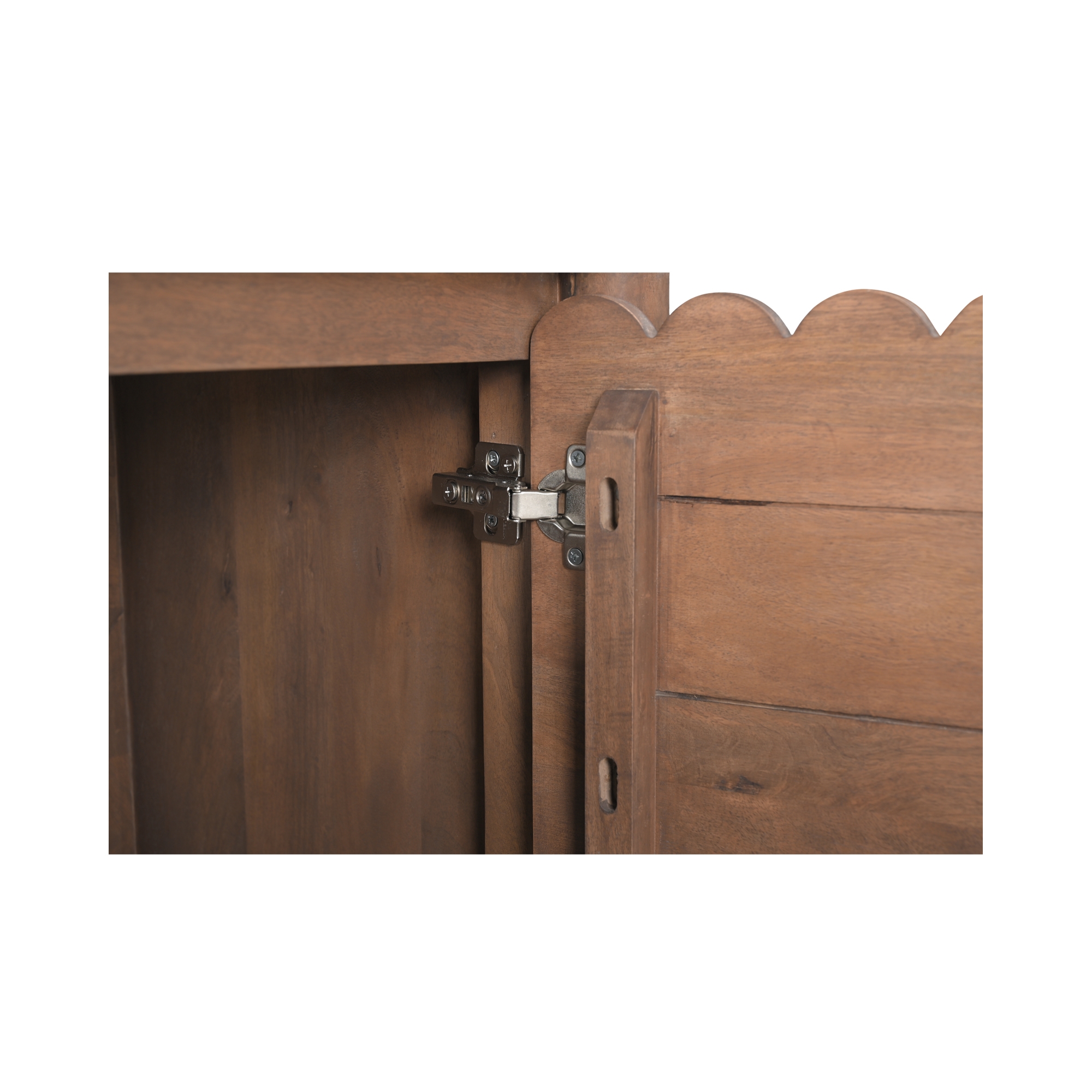 Wiley 4 Door Sideboard Vintage Brown - Image 8
