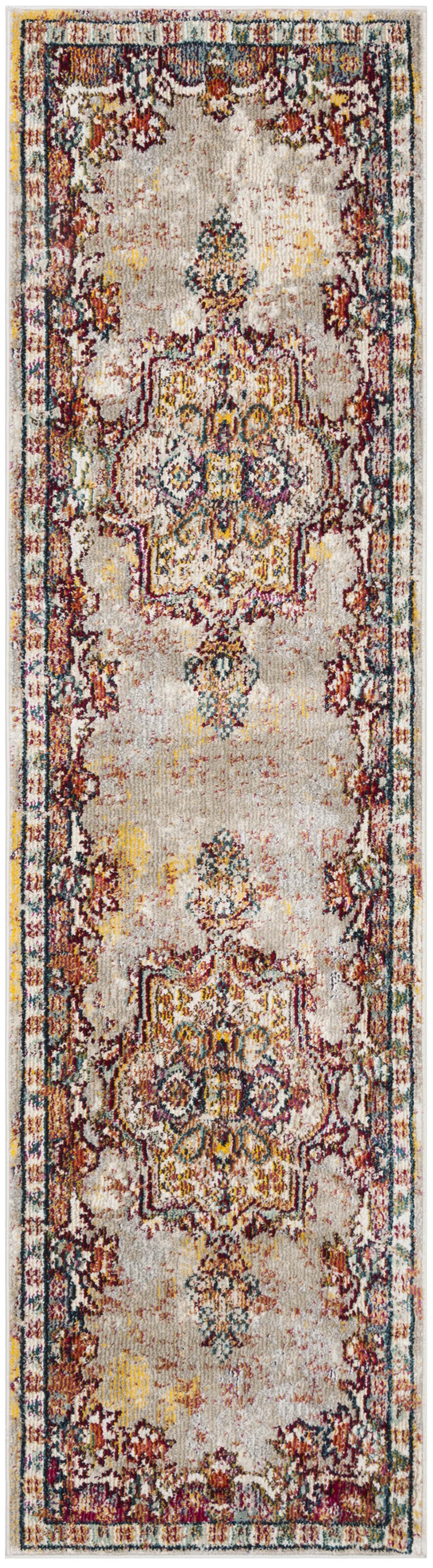 Arlo Home Woven Area Rug, SVH628G, Cream/Cream,  2' 3" X 8' - Image 0