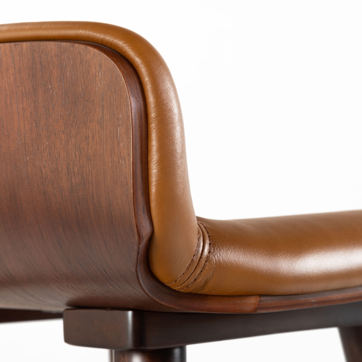 Tazmyn Barstool - Brown/Walnut - Image 3