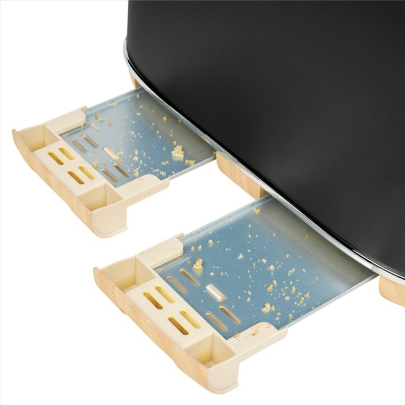 HADEN Dorchester Matte Black 4-Slice Toaster - Image 5