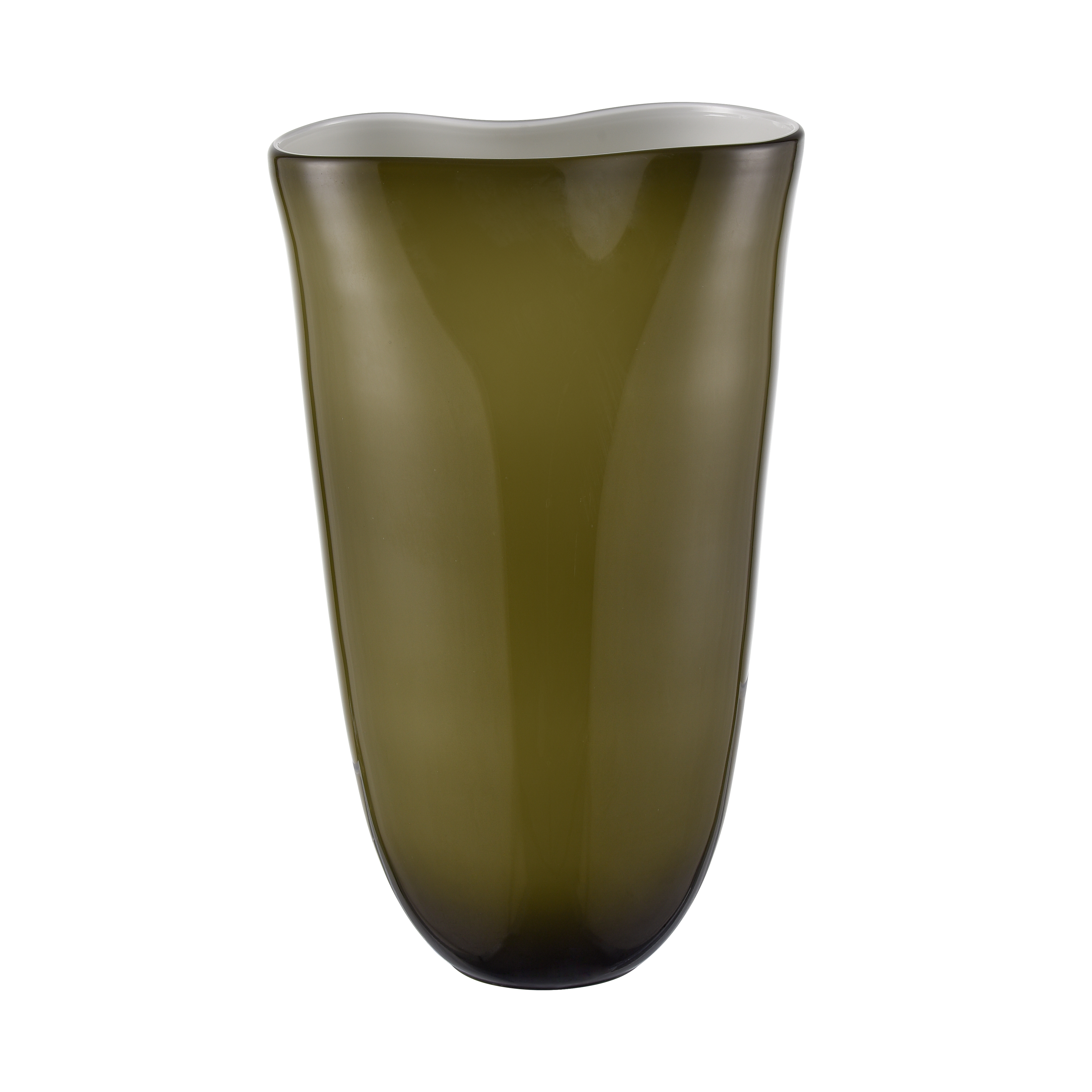 Braund Vase - Olive - Image 0