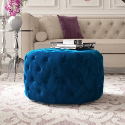 Miah Tufted Cocktail Ottoman - Image 0