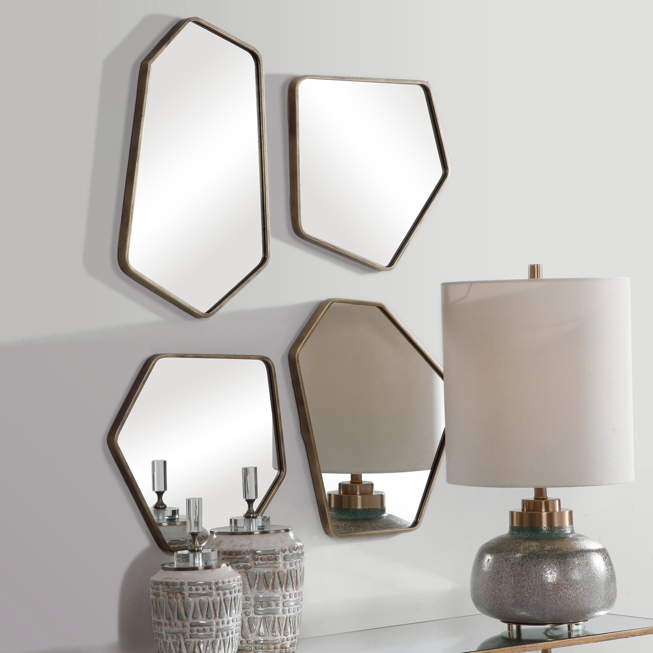Linneah Modern Mirrors, Set of 4 - Image 5
