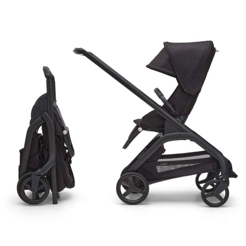 Bugaboo Dragonfly Seat Complete Midnight Black with Black Frame Baby Stroller - Image 3