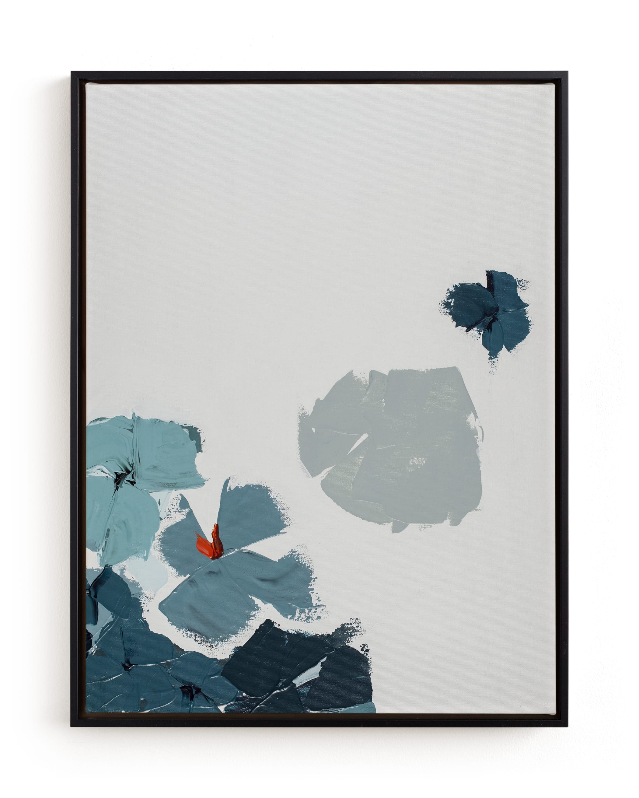 Blue Garden Diptych I Limited Edition Fine Art Print 2 - Image 0