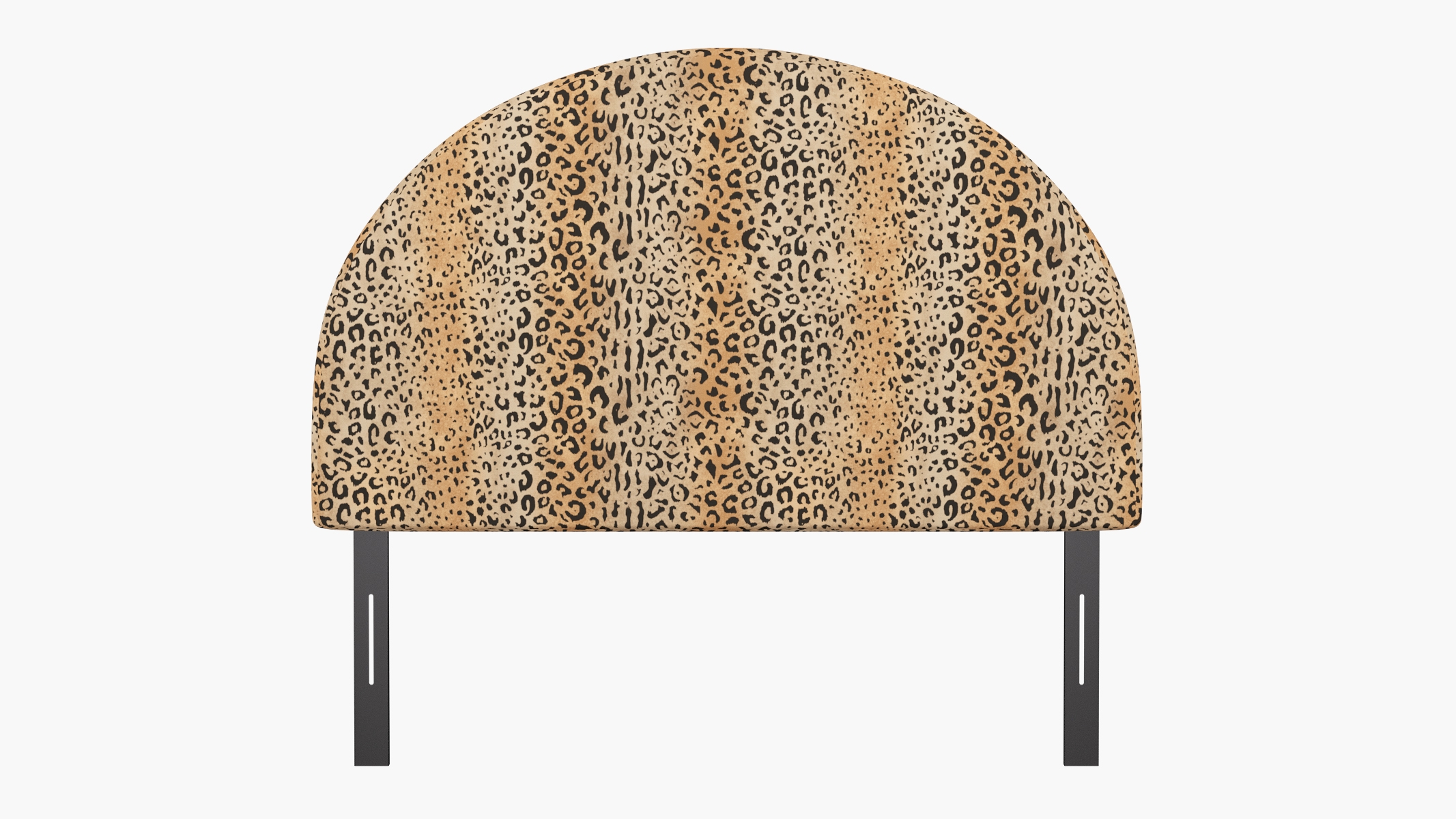 Arched Back Headboard, Leopard, Full - Image 1