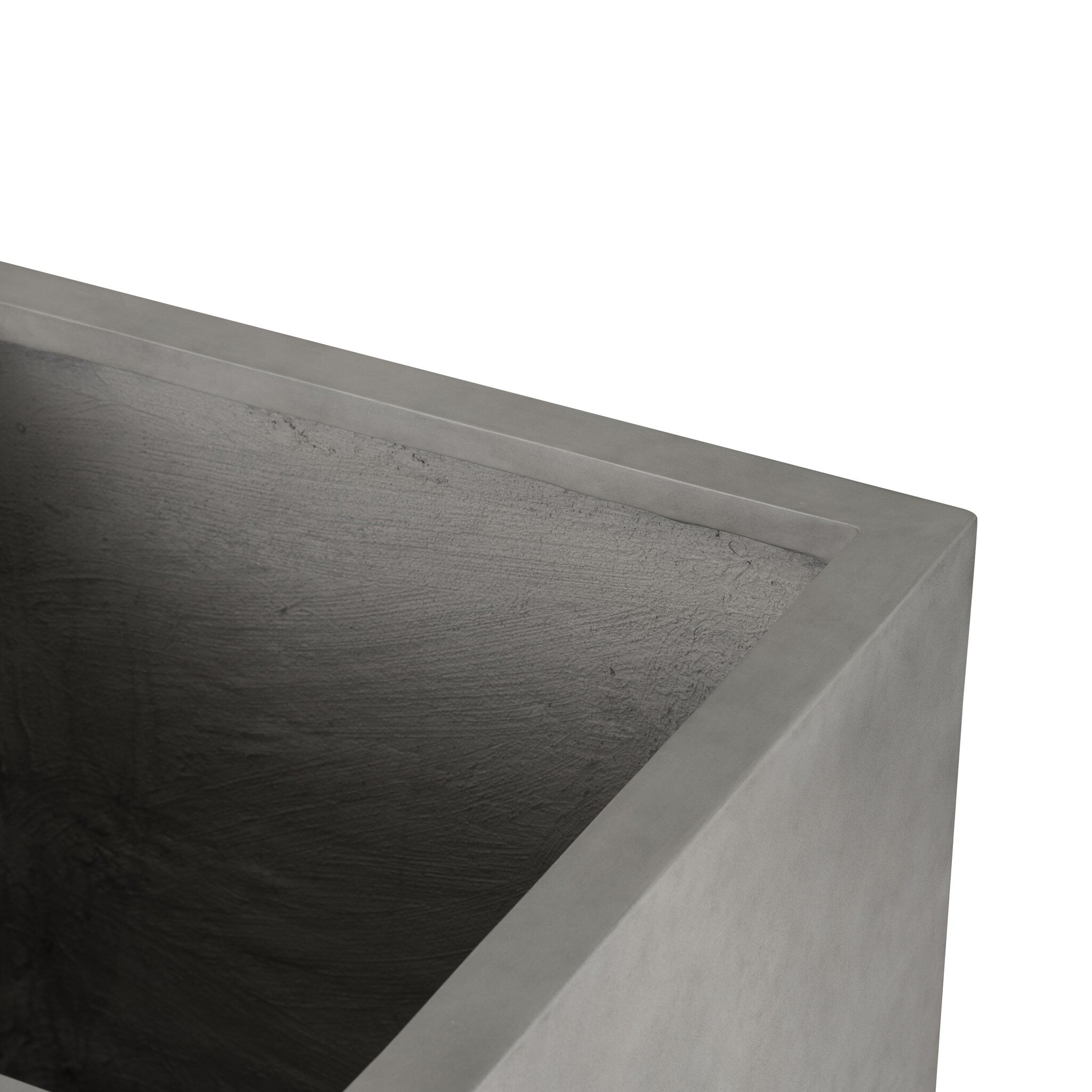 Kiro Planter - Natural Grey Concrete - Image 4