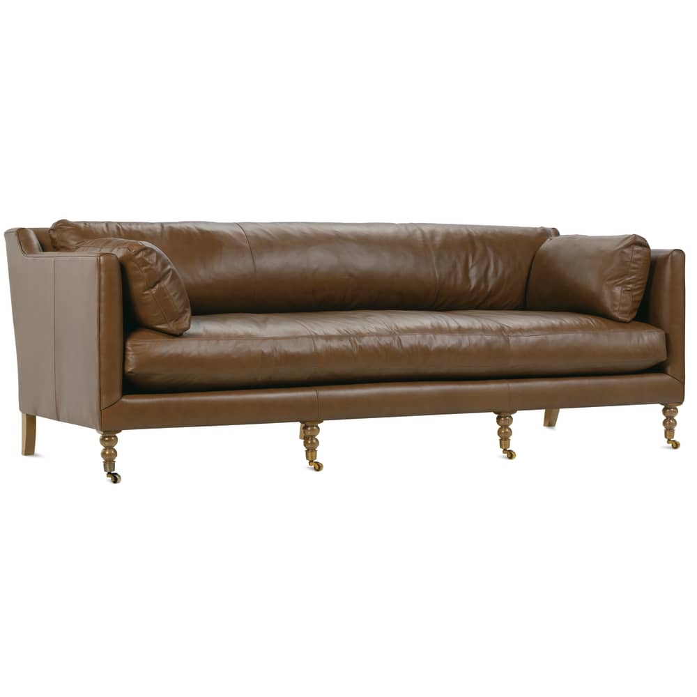 Madeline Leather Sofa - Image 1