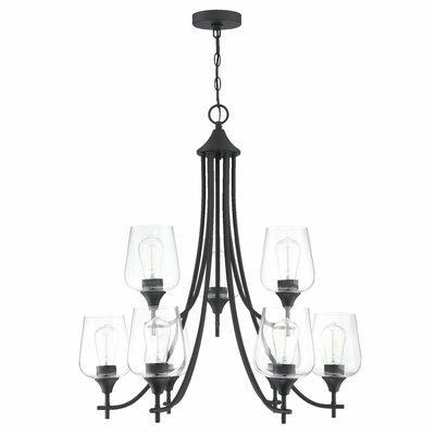 9-Light Candle Style Classic Chandelier - Image 0