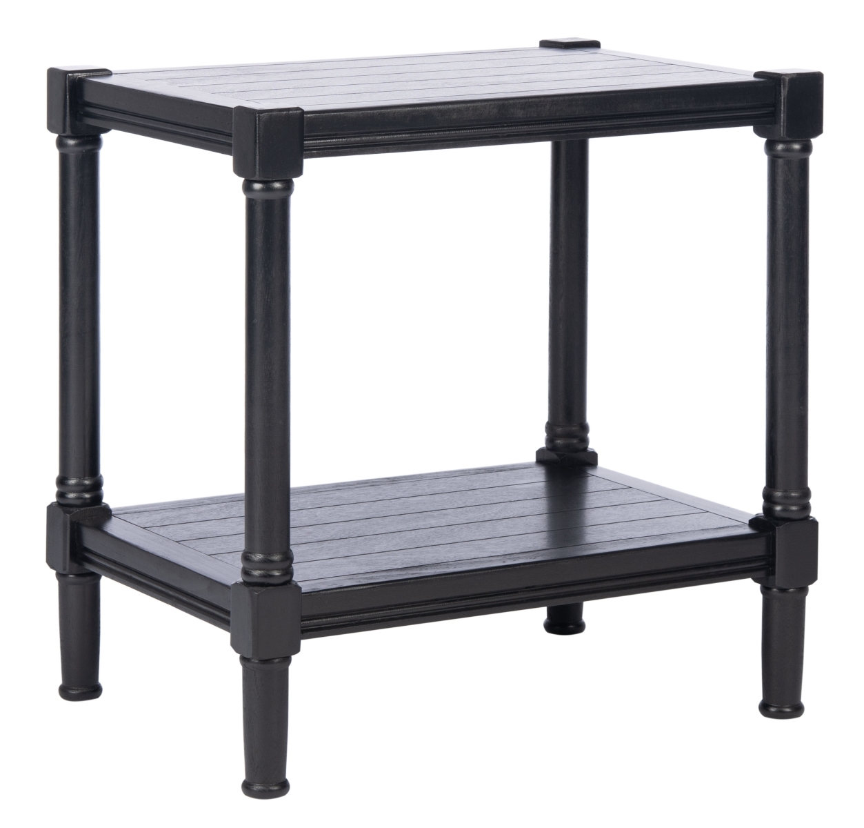 Rafiki Rectangle Accent Table - Black - Safavieh - Image 5