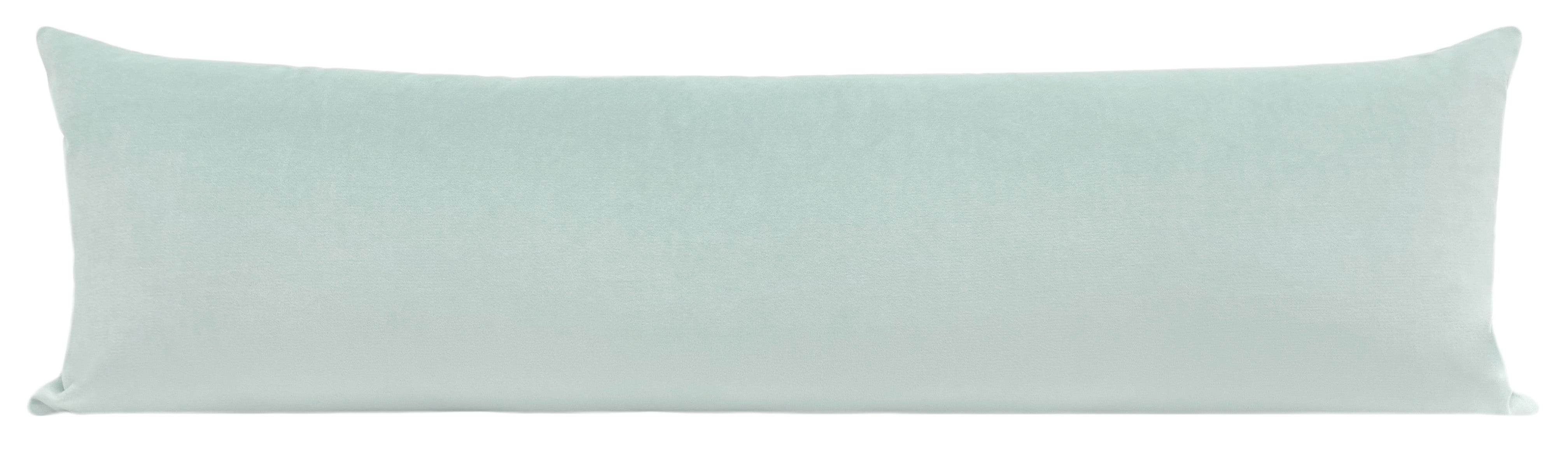 THE XL LUMBAR :: SOCIETY VELVET // SOFT BLUE - 14" X 48" - Image 2