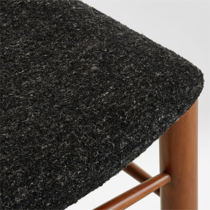 Tate Warm Brown Wood Dining Chair - Image 4