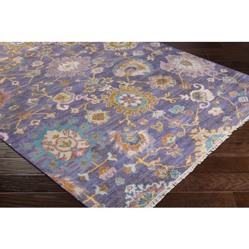 Gorgeous Blue Indoor 6' x 9' Handmade Rug - Image 1
