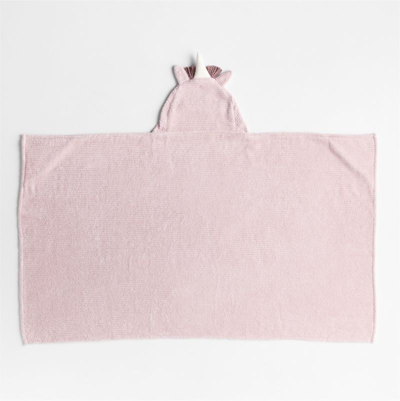 Unicorn 100% Organic Cotton Hooded Kids Towel - Image 4