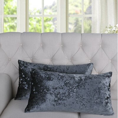 Leonia Crushed Rectangular Pillow Cover - Image 0