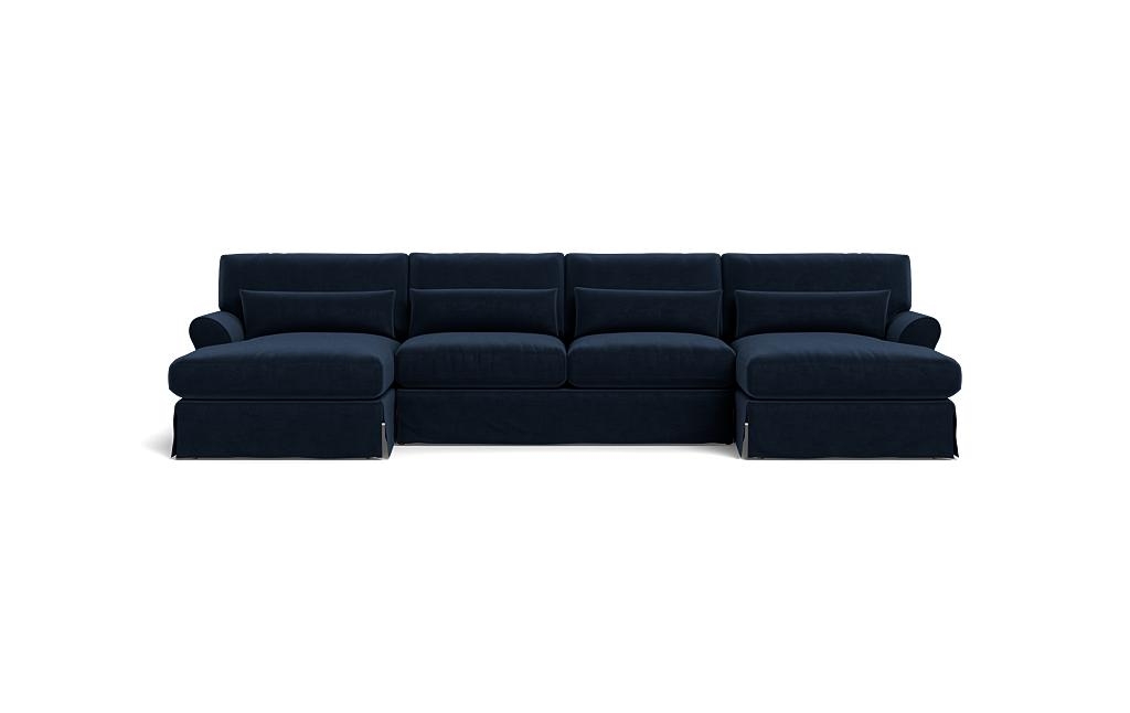 Maxwell Slipcovered U-Sectional Sofa by Apartment Therapy - Image 0