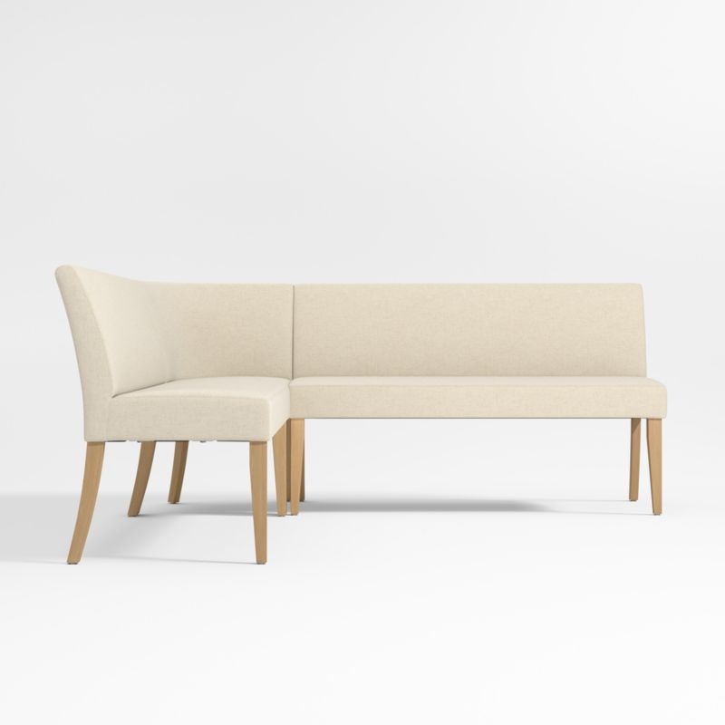 Lowe Ivory Double L-Shaped Dining Banquette - Image 2