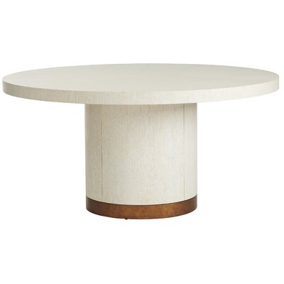 Carmel 60'' Solid Oak Pedestal Dining Table - Image 0
