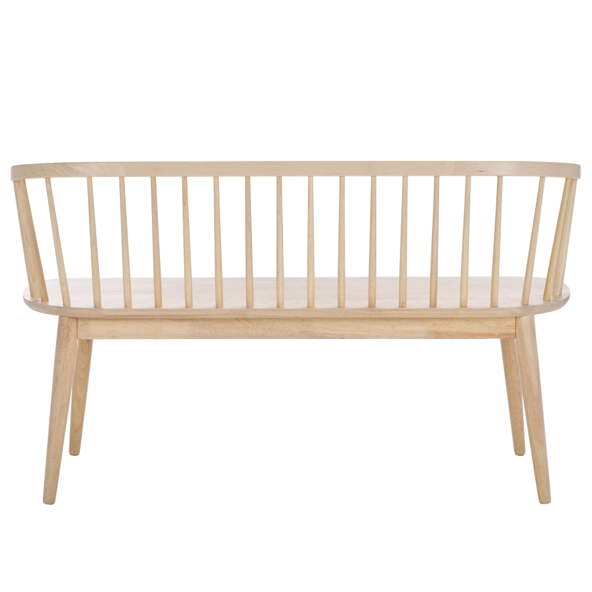 Blanchard Spindle Bench - White Washed - Image 6