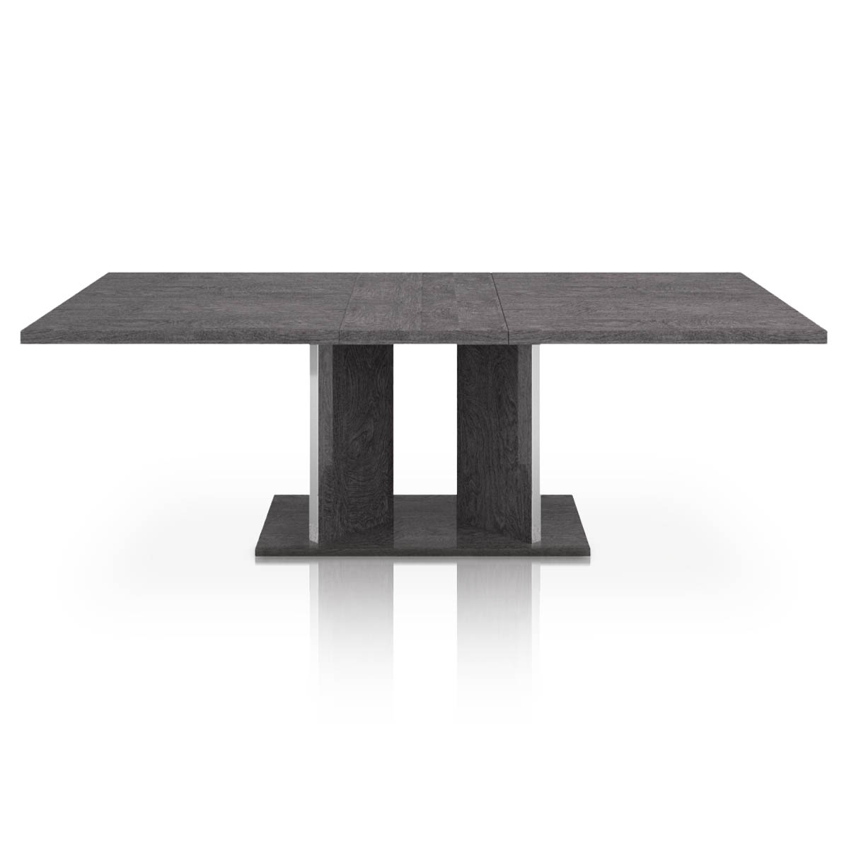 Noble Extension Dining Table, Gray - Image 0